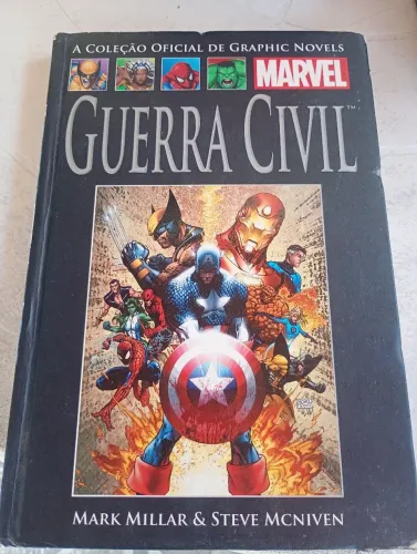 Coleção Oficial de Graphic Novels (Marvel. Lombada 50) - Guerra Civil