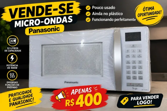Vende micro ondas