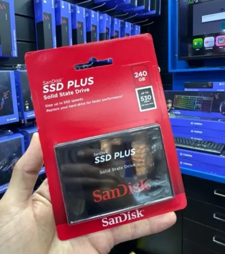 SSD SanDisk Sata 240GB Lacrado Original + NF Entrega Grátis DF