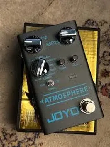 Pedal de Reverb Digital Joyo Atmosphere R-14 9 Efeitos