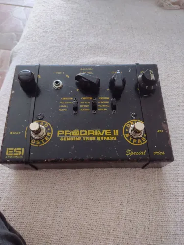 Pedal vintage guitarra 