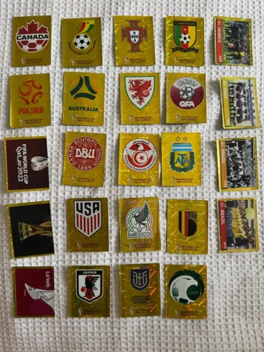 Figurinhas Copa 2022