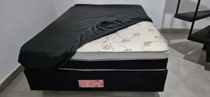 Cama de casal - Colchão +box - Plumatex
