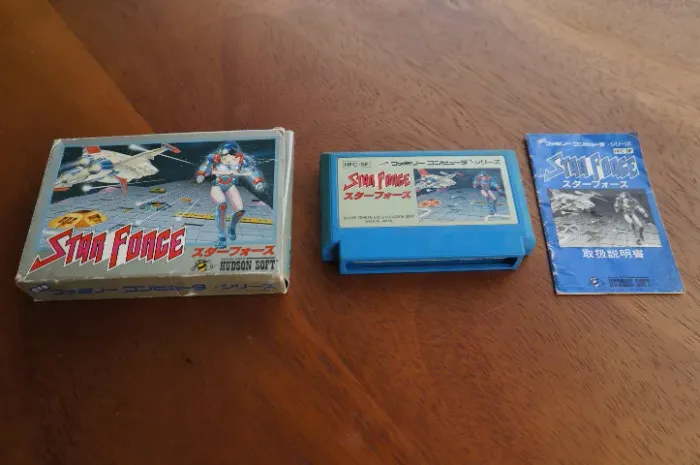 STAR FORCE - Jogo original para FAMICOM / NINTENDINHO / NES