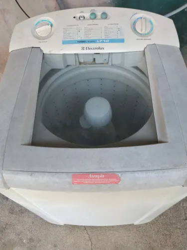 Máquina de lavar Electrolux 12kg troco em tv