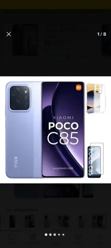 Celular usado com tela trincada mais não interfere em nada aberto pra negociar