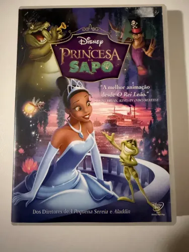 DVD A Princesa e o Sapo