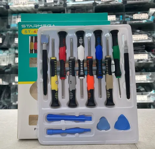 Kit chaves de precisão para manutenção de celular eletrônicos 16pcs Starmega