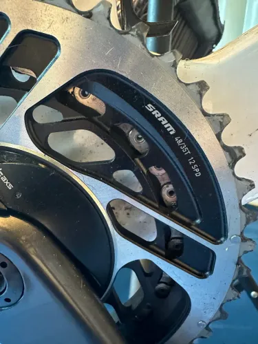 Grupo sram red 12 velocidades, axs , com potenciômetro, pedivela 160 mm