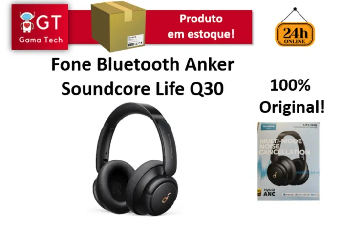 Fone Bluetooth Anker Soundcore Life Q30
