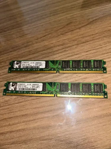 Memória RAM Kingston DDR2 4GB (2x2GB) 800MHz para Desktop