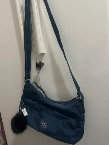 Bolsa de ombro kipling azul (true blue)