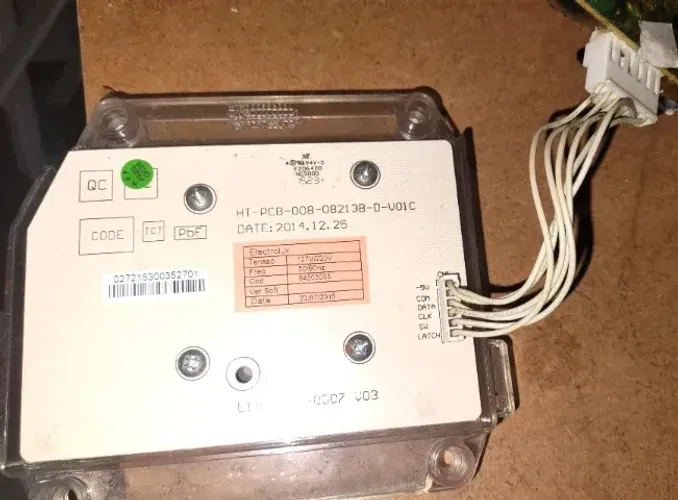 Placa maquina lava electrolux LTD11