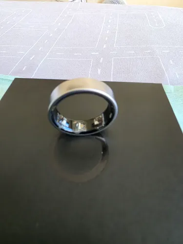 Anel galaxy ring Samsung, tamanho 13, comprado em 21.02.26