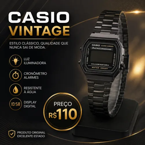 Relógio Cássio