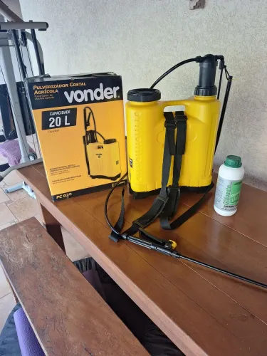 Vendo, máquina de pulverização