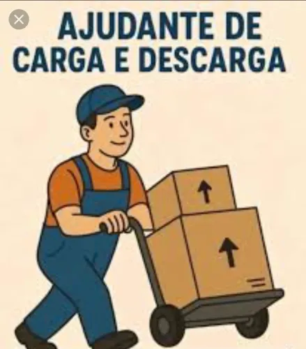 Tenho os Ajudante de mudança e descarga de fretes 