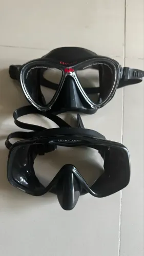 4 Máscaras Mergulho Premium - Atomic, Hollis E Seasub Novas