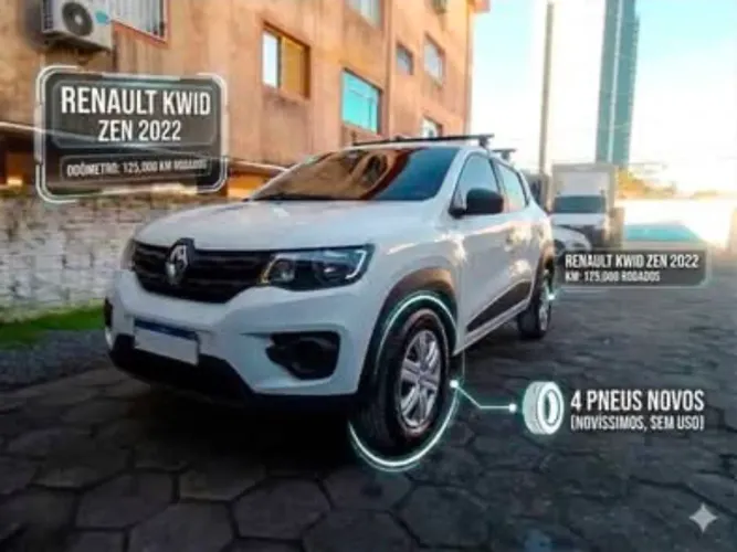 Renault Kwid Zen 1.0 Flex 12V 5P Mec. 2022