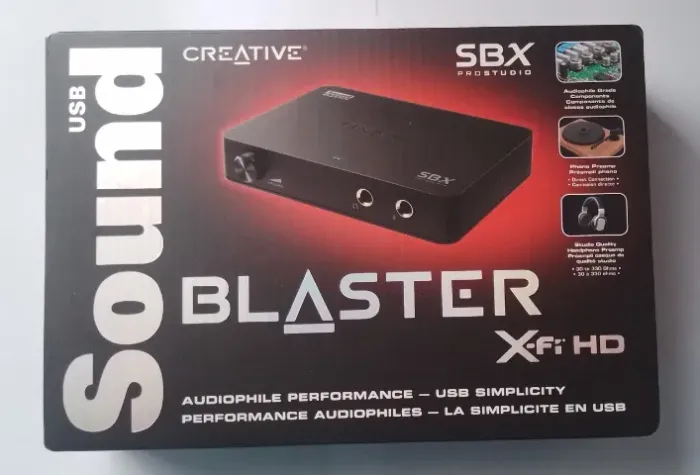 Creative Soundblaster SB1240 USB Selado de Fábrica