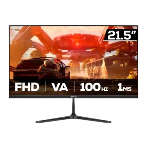 Monitor Gamer 21,5 pol. Full HD 100Hz Mancer Horizon Z2S VA, MCR-HZN21S-BL3