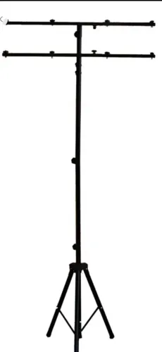 Tripé duplo para iluminação