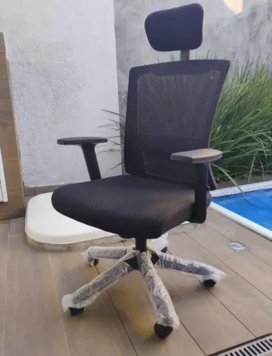 CADEIRA ESCRITÓRIO ERGONÔMICA NR17 CHICAGO Novas Lacradas