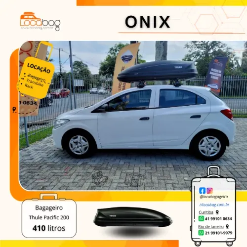 Locação de Bagageiro Thule para Onix - Resolva a falta de espaço!