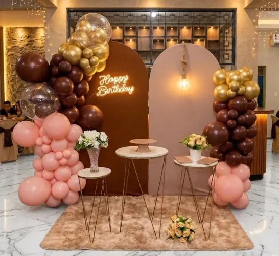 Decoração de festa adulto