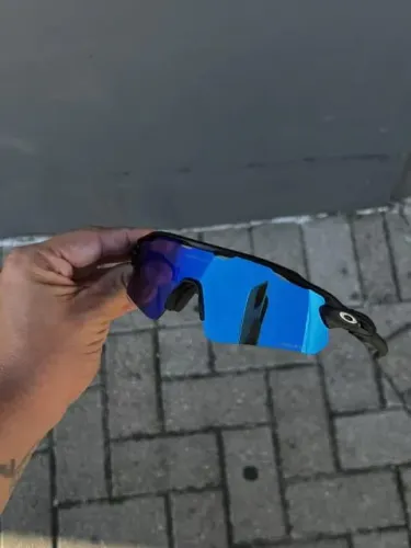 Óculos Oakley Estilo Esportivo Lente Azul