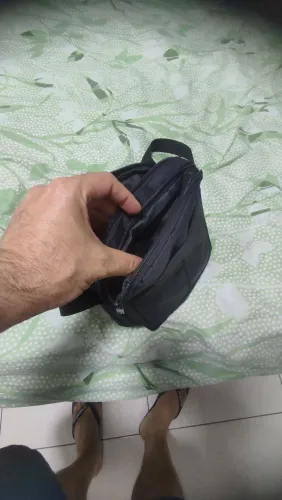 Mochila e bolsa masculina 