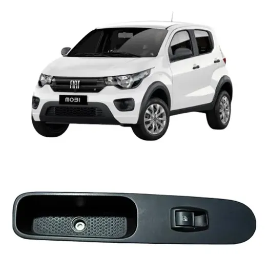 Botão Vidro Dianteiro Direito Fiat Mobi 2017 100230381