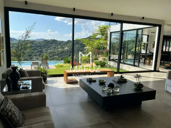 Casa maravilhosa para locação no Conde com 3 Suítes e 5 banheiros , 410 m² - Nova Lima/MG