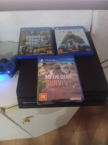 Vendo ps4 pro zerado unico dono 1 terá jogos travado