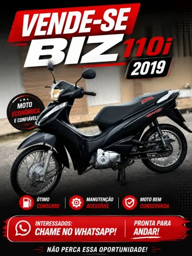 Vendo duas motos Honda Biz