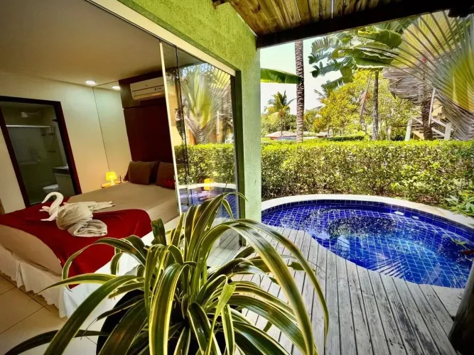 STUDIO A VENDA NO VILLAS PRATAGY COM JACUZZI
