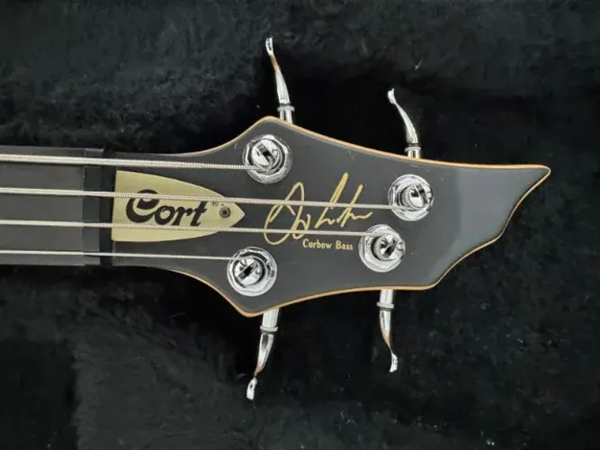 Contrabaixo Cort Curbow Bass cor Azul