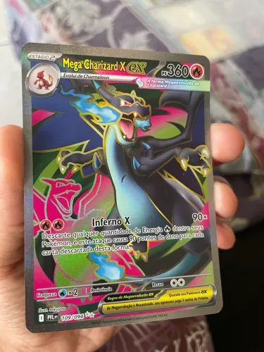 MEGA CHARIZARD X ex - Special Illustration Rare (109/094) carta cards Pokémon 