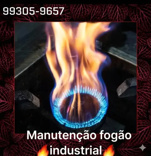 Fogão industrial manutenção