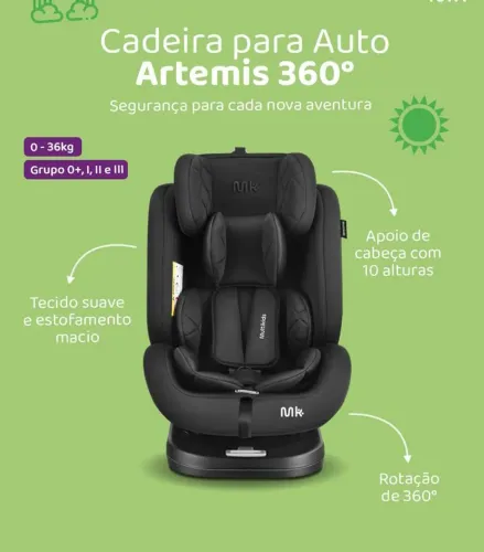  Cadeira de carro Multikids Artemis 360°