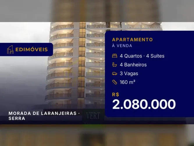 Morada de Laranjeiras| Apartamento 4 suítes em condomínio exclusivo e moderno