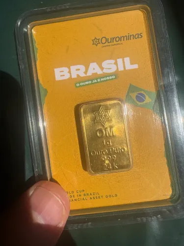 Ouro 24k certificado copa