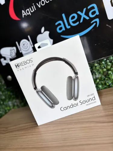 Fone Headset Sem Fio HREBOS PREMIUM HP-400 - PRODUTO NOVO