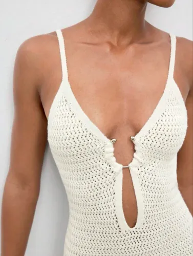 Vestido Crochê