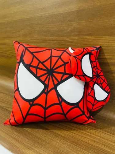 Kit almofada do homem aranha