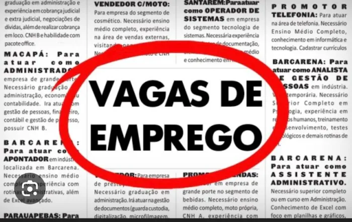 Vaga de emprego para Auxiliar de produção e entrega 