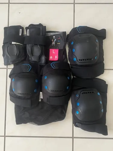 Capacete e kit proteção Adulto