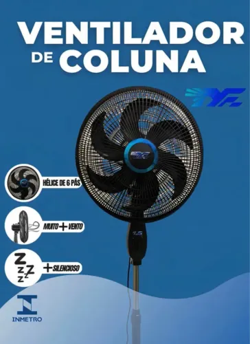 Ventilador de coluna Pedestal Residencial 75w