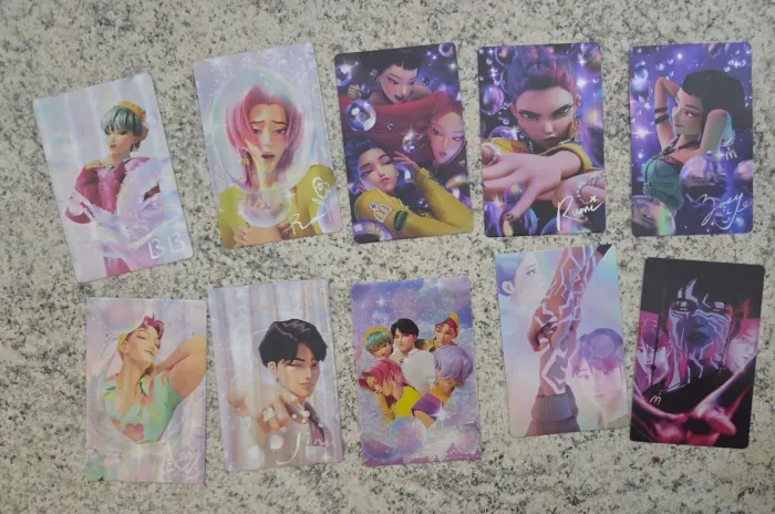 Cartas Avulsas - Guerreiras do Kpop - Mcdonalds