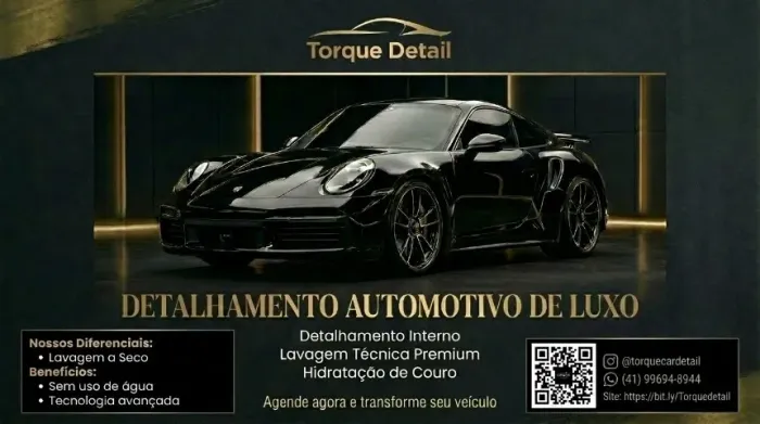 Higienização e lavagem de carro a domicílio Curitiba